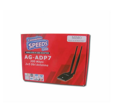 SPEEDS AG-ADP7 300 Mpbs ÇİFT ANTENLİ Wİ-Fİ 