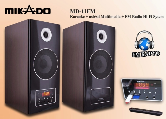 MIKADO MD11FM USB+SD+FM RADYOLU