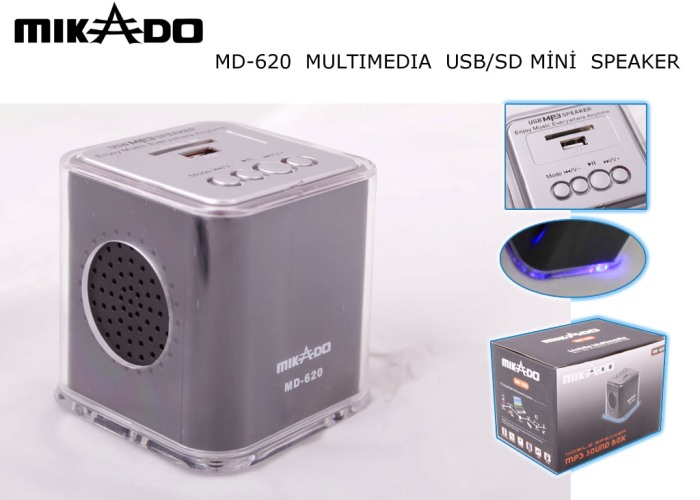 MİKADO MD-620 Usb+SD+Fm 