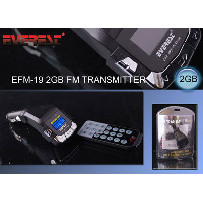 EVEREST EFM-19 2Gb MP3 KUM.FM TRANSMITTER